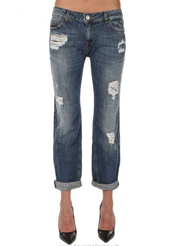 2024 модні жіночі джинси фото. Женские джинсы boyfriend Maison Espin