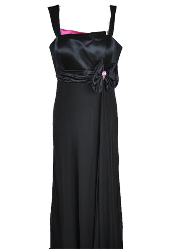 Черное длинное платье нарядное купить дешево. Вечернее платье от Musani купить киев
