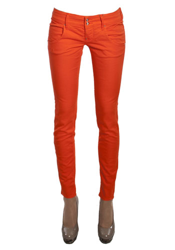 Cycle jeans купить Киев. Женские брюки бренды цветные. Женские брюки слим с низкой талией оранжевые