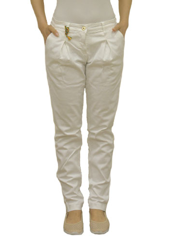Женские джинсы белые дудочки. Джинсы женские белые ручной роботы Shaft Жіночі джинси білі бренди