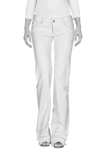 dsquared2 одежда брендовая купить Киев. 2025. Женские джинсы клёш белые. Джинси з низькою посадкою