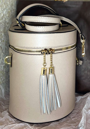 Женская сумка-бочёнок ведро купить Киев. Модные сумки Италия бренд. 