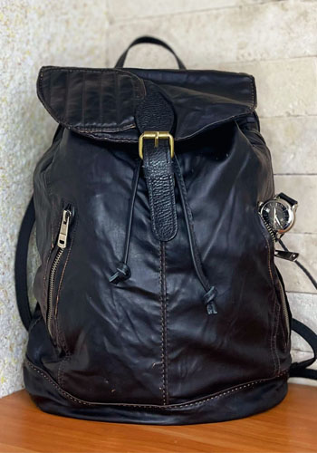 кожаный городской рюкзак купить Киев фото hot-sale.com.ua интернет магазин
